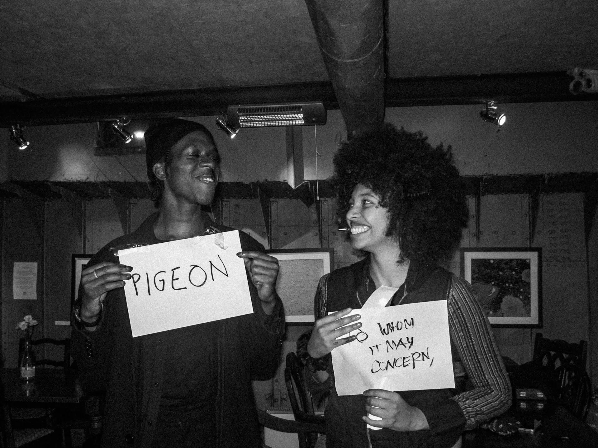 The Invisible Workshop: collaborative storytelling and freeform poetry by PIGEON